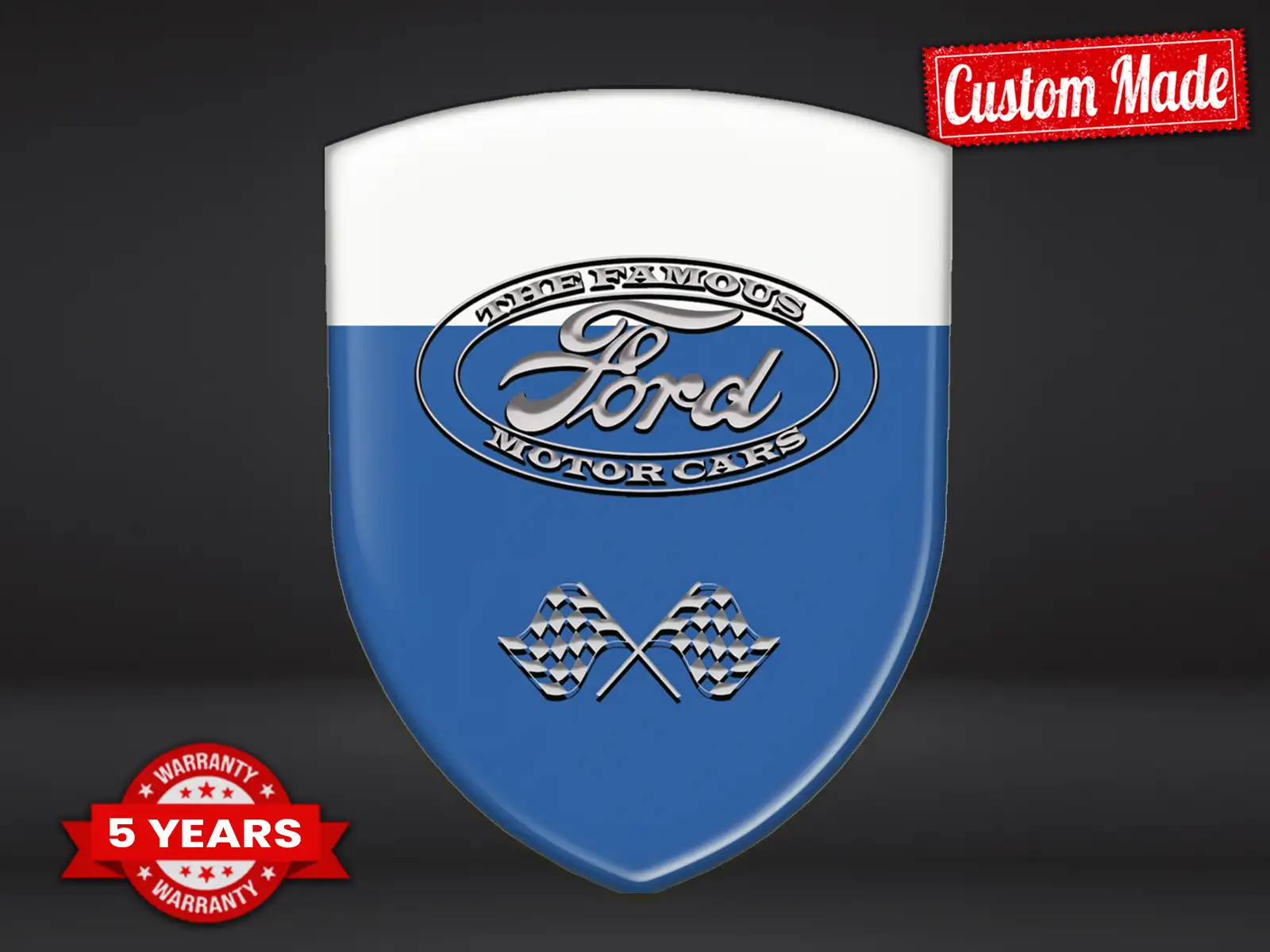 Ford Logo Silicone Auto Max Durevole Chic Pro Performance